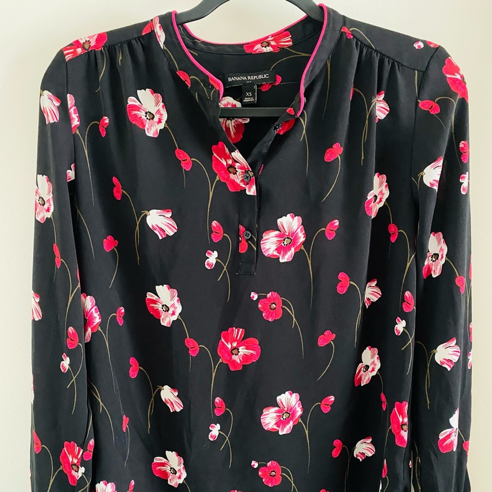 Womens black blouse